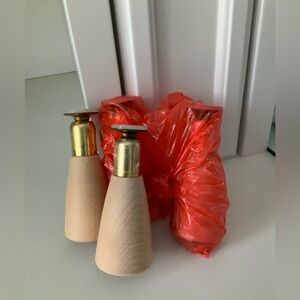 Vintage Antique Solid Light Colour Wood Table/Chair Legs X 4 BRAND NEW Furniture